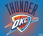 Логотип Оклахома-Сити Тандер, НБА команды. Северо-Западный дивизион, Западная конференция